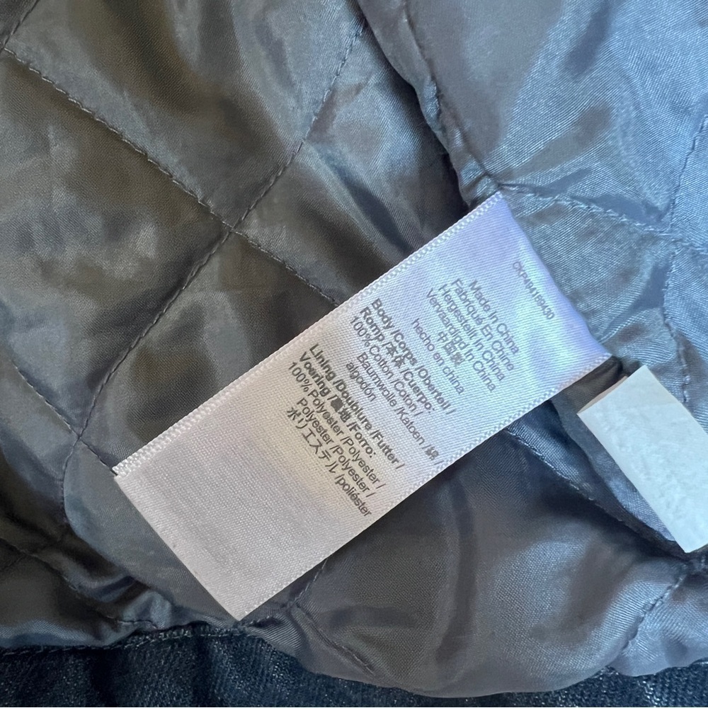 Madewell Denim chore Jacket Hodgeman Wash with corduroy, barn utility jacket - Picture 10 of 11